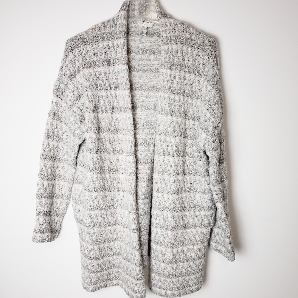 Joie Loredo Boucle Knit Open Front Cardigan